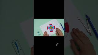 How to Make a Geometric Design  Easy and Creative Drawing Tutorial [upl. by Carlson]