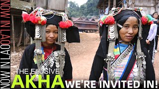 WILD LAOS  Laos Most Isolated Hill Tribe The ELUSIVE AKHA [upl. by Jopa154]