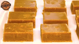 How to Make Caramel Fudge with Sweetened Condensed Milk 4K [upl. by Namrak]