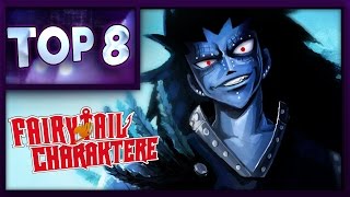 TOP 8 CHARAKTERE AUS FAIRY TAIL GermanDeutsch  AniMeep [upl. by Breen]