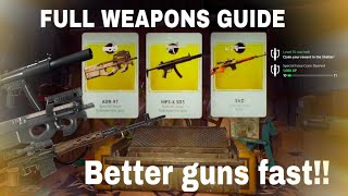 VIGOR PS4  HOW TO FIND BETTER GUNS AND WEAPON PLANS FAST  2021 Vigor Weapons Guide [upl. by Dupaix]