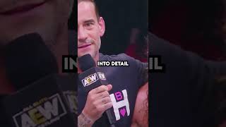 CM Punk SHOOTS On AEW [upl. by Desberg587]