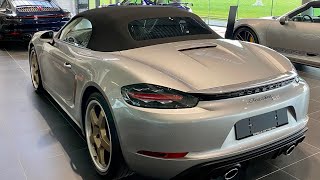 Porsche Boxster 25 Years in Silver  Walkaround [upl. by Tiphanie]