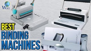 10 Best Binding Machines 2017 [upl. by Ilanos]