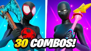 30 Most TRYHARD Fortnite Skin Combos [upl. by Dolf563]