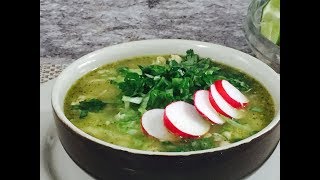 pozole verde de pollo [upl. by Bronny]