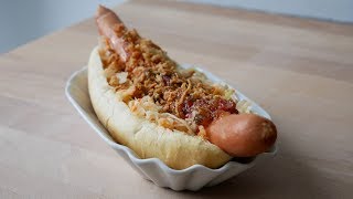 Hot Dogs mit Krautsalat amp Sweet Relish  Coleslaw Hot Dogs with Sweet Relish  ENG SUBS [upl. by Sharma114]