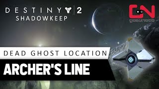 Destiny 2 Dead Ghost Archers Line Location  Echo of the Great Disaster Quest [upl. by Patterson]