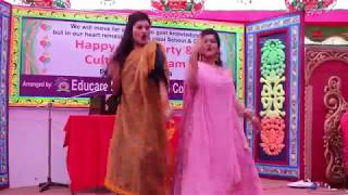 Remix Golapi Golapi Dhakai Shari Magik Mamoni Dhakai Shari Dance  Educare [upl. by Skantze215]