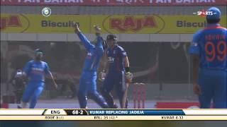 IND vs ENG  ODI  3  England Batting  Highlights [upl. by Alyose]