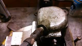 Fiat Panda 4x4 brake caliper rebuild [upl. by Imuyam]