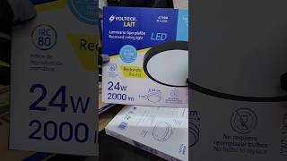 Luminario redondo Volteck 47398 truper unboxingnewtools unboxing test iluminacion new [upl. by Angi]