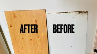 DIY kitchen remodelcabinet retrofitOur Life budget laminate beforeandafter better improvement [upl. by Little876]