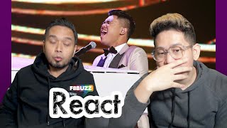 Reaksi Komposer Reaction  Danial Chuer  ITS A MANS MANS MANS WORLD  Big Stage 2022 [upl. by Arrekahs]