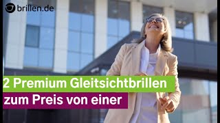 brillende Deal 2 Premium Gleitsichtbrillen zum Preis von einer [upl. by Farland819]