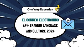 Email Response 2024 I AP Spanish Language and Culture Exam [upl. by Eilac]