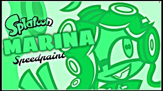 Marina Splatoon Speedpaint [upl. by Andres]