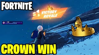 How to Get a Crown VICTORY ROYALE in Fortnite Chapter 5 [upl. by Fabien961]