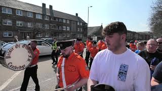 The Prince of Orange Coatbridge  40th Anniversary Parade  4 of 10 4KUHD [upl. by Titus740]