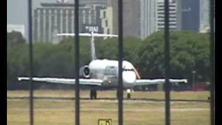 Despegue MD88 da Austral  TakeOff Aeroparque [upl. by Yoreel]