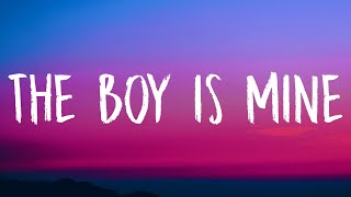 Ariana Grande  the boy is mine Lyrics [upl. by Arnst]