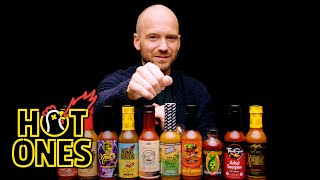 Sean Evans Reveals the Season 25 Hot Sauce Lineup  Hot Ones [upl. by Ttocs]