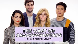 Shadowhunters Cast Reveals Who Might Secretly be a Shadowhunter and More  Superlatives [upl. by Idid]