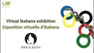 Virtual Ikebana exhibition Paris 2024 [upl. by Kirwin578]