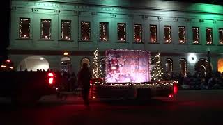 🎅West Baraboo Float 2023 Baraboo Christmas Light Parade [upl. by Asiret]