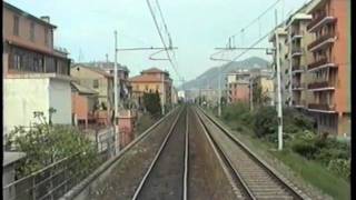 Da La Spezia a Genova Brignole in cabina dell E656414 P24 [upl. by Liatris]