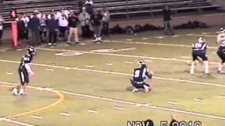 Kyle Robinson Kicker Thomas Downey High School [upl. by Brodench827]