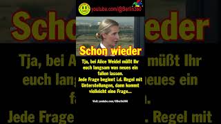 aliceweidel Weidel im Interview Suggestivfrage Fragestellung Denken Fühlen Wollen Handeln [upl. by Ahseei]