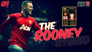 FIFA 13 Ultimate Team  Squad Builder  EP19 The Rooney Hybrid Tested vs WelshDragonDsG [upl. by Ado]