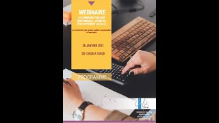 Webinaire CNFPT 28 janvier 2021  Commande publique responsable levier du développement local 2 [upl. by Saidnac]