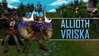 Allioth Vriska  Aventuras em Summoners Rift [upl. by Wehttam]