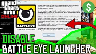 DISABLED Bypass the BattleEye anticheat for modders on Gta 5 Online with this tutorial PC FIX [upl. by Anaic]