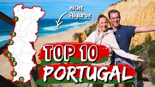 PORTUGAL🇵🇹 TOP 10  Das MUSS man GESEHEN haben  Unsere HIGHLIGHTS  Reiseführer Portugal Wohnmobil [upl. by Ardnosal]