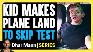 Mischief Mikey S1 E03 Kid Makes Plane Land To Skip Test  Dhar Mann Studios [upl. by Valiant]