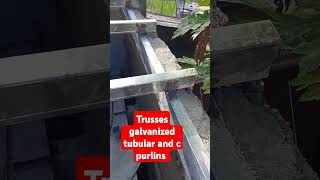 trusses roofing galvanized trendingshorts construction trending [upl. by Nohj]