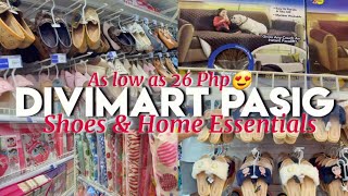 DIVIMART PASIG Shoes amp Home Essentials  DIVISORIA in Pasig😍  As Low as 26Php [upl. by Eldwen]