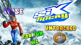 SSX Tricky  For Fun World Circuit  Untracked Elise [upl. by Shere]