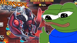 Monster Legends NEW Trick Or Treat EVENT  How To PARTICIPATE  Bastion Of Flame Marathon [upl. by Cal144]