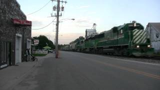 Illinois Railnet at Yorkville Illinois with Nathan M5 [upl. by Lerred52]