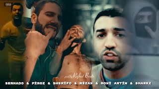 SERHADO amp PÎROZ amp SHERÎFO amp RÊZAN amp RONÎ ARTÎN amp SHARKZ KURDO  RAP MİX prodby Rojhat VOL1 [upl. by Naitsabes308]