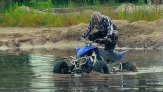 Quad Goon Riding in the WATER yfz450r [upl. by Lsil926]