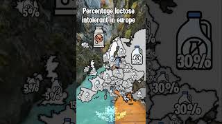 Lactose intolerant map mapping mapper lactose milk [upl. by Minier]