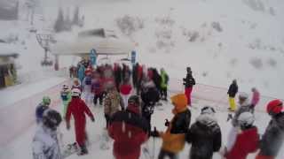 Tempête de neige à Avoriaz [upl. by Saint]