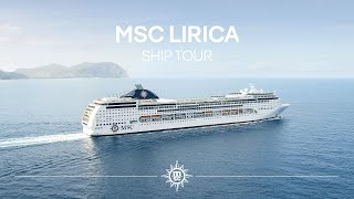 MSC LIRICA SHIP TOUR [upl. by Phillip687]