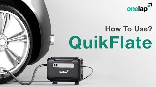 How to Inflate Tyres with Onelap QuikFlate [upl. by Frendel]