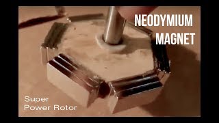 INDUCTION MOTOR hack ALTERNATOR DIYNEODYMIUM MAGNET part 2 [upl. by Leighton]